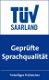 TÜV Siegel Geprüfte Sprachqualität